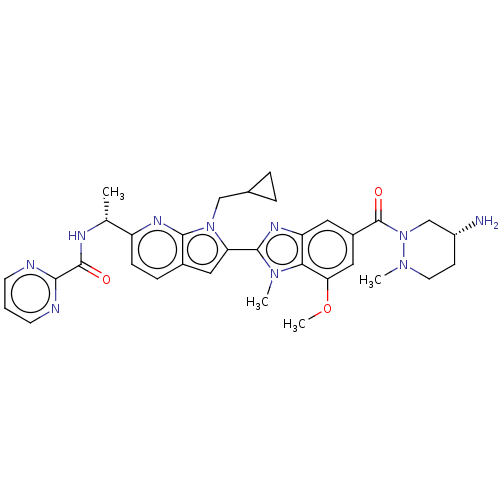 Chemical structure of BindingDB Monomer ID 646195
