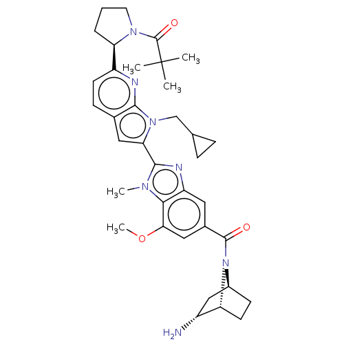 Chemical structure of BindingDB Monomer ID 646255
