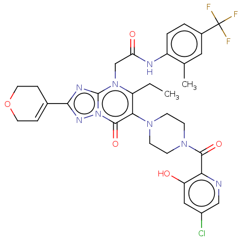 Chemical structure of BindingDB Monomer ID 646354