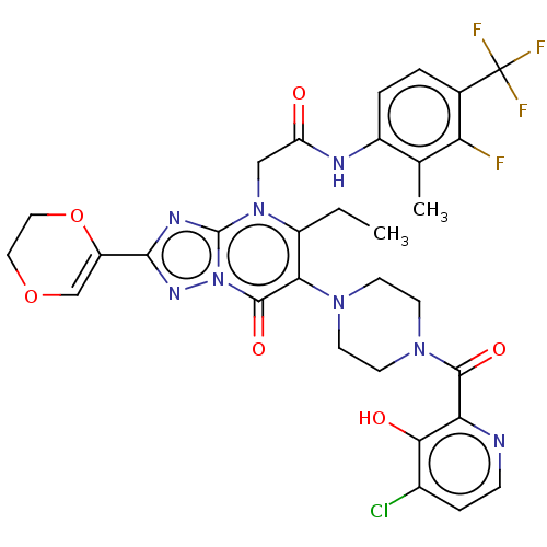 Chemical structure of BindingDB Monomer ID 646383
