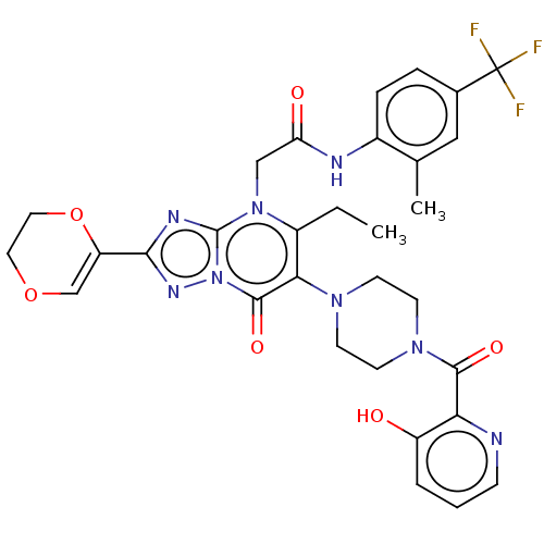 Chemical structure of BindingDB Monomer ID 646457