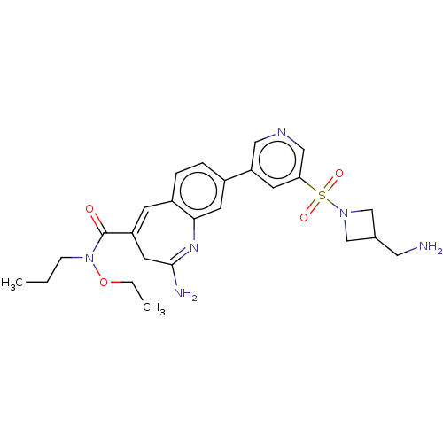 Chemical structure of BindingDB Monomer ID 648445