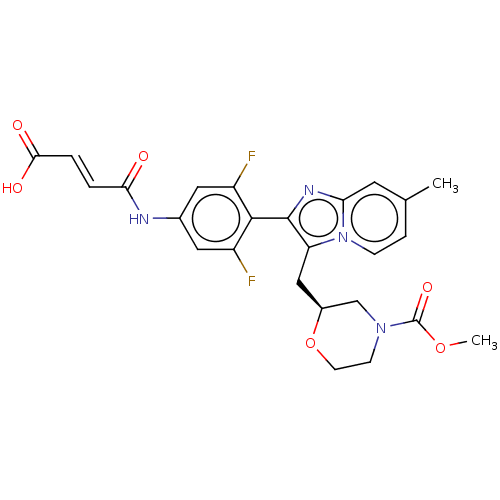 Chemical structure of BindingDB Monomer ID 648634