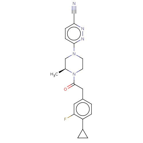 Chemical structure of BindingDB Monomer ID 649473