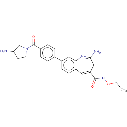 Chemical structure of BindingDB Monomer ID 649661