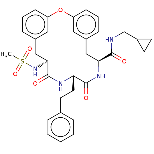 Chemical structure of BindingDB Monomer ID 651012