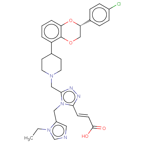 Chemical structure of BindingDB Monomer ID 651155