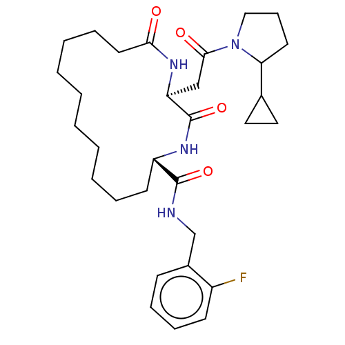 Chemical structure of BindingDB Monomer ID 651205