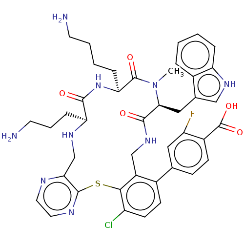 Chemical structure of BindingDB Monomer ID 651514