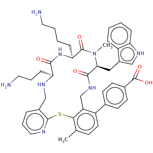 Chemical structure of BindingDB Monomer ID 651519