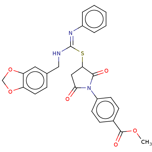 Chemical structure of BindingDB Monomer ID 652039
