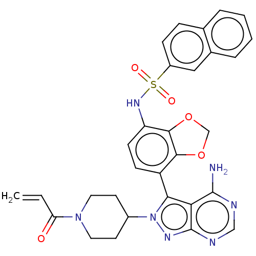 Chemical structure of BindingDB Monomer ID 652842