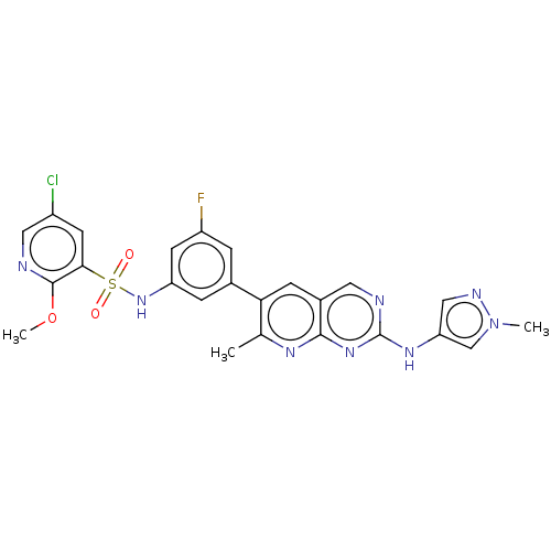Chemical structure of BindingDB Monomer ID 653807