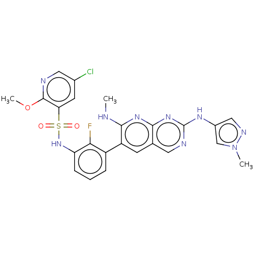 Chemical structure of BindingDB Monomer ID 653830