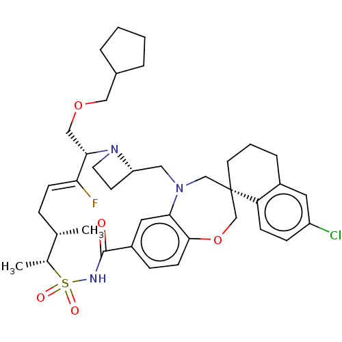 Chemical structure of BindingDB Monomer ID 656106