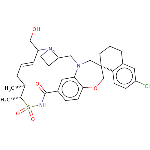 Chemical structure of BindingDB Monomer ID 656114