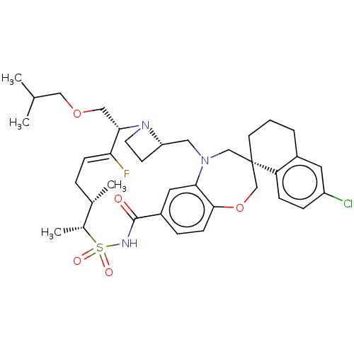 Chemical structure of BindingDB Monomer ID 656118