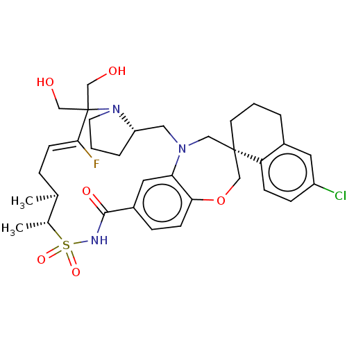 Chemical structure of BindingDB Monomer ID 656135