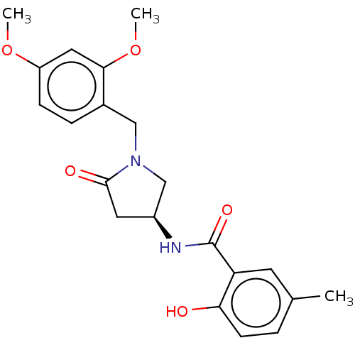 Chemical structure of BindingDB Monomer ID 656434