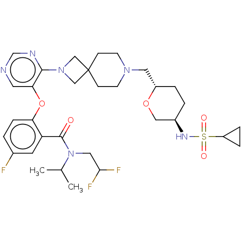 Chemical structure of BindingDB Monomer ID 656652