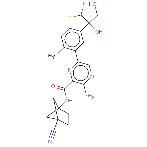 Chemical structure of BindingDB Monomer ID 657181