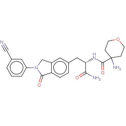 Chemical structure of BindingDB Monomer ID 657982