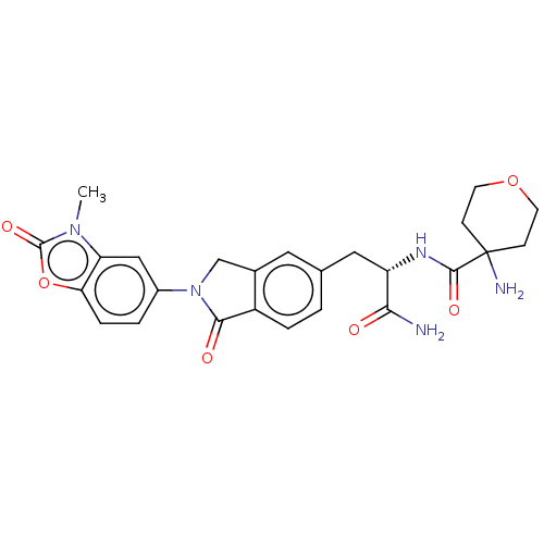 Chemical structure of BindingDB Monomer ID 657983