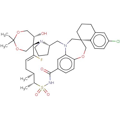 Chemical structure of BindingDB Monomer ID 658004
