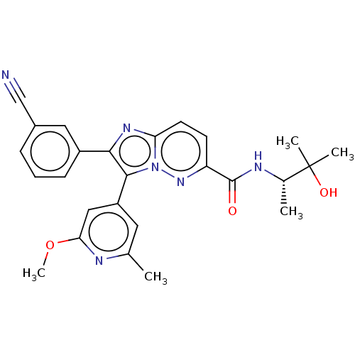 Chemical structure of BindingDB Monomer ID 658501