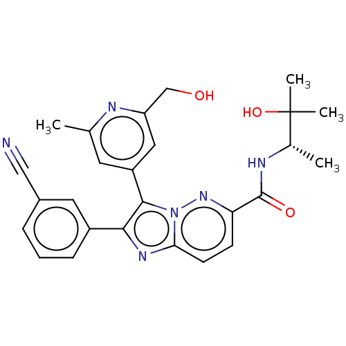 Chemical structure of BindingDB Monomer ID 658504