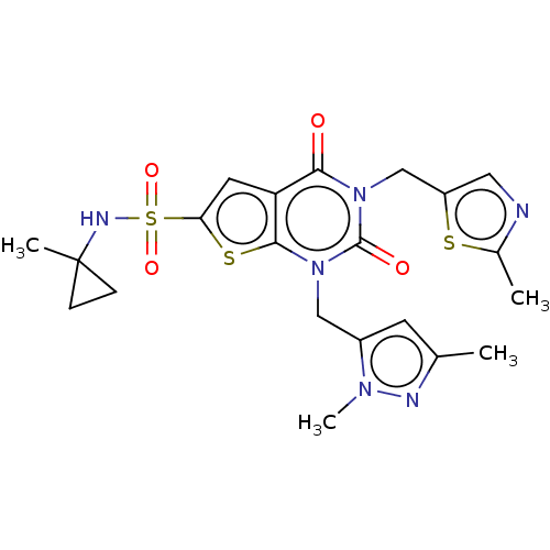 Chemical structure of BindingDB Monomer ID 658507