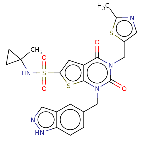 Chemical structure of BindingDB Monomer ID 658508