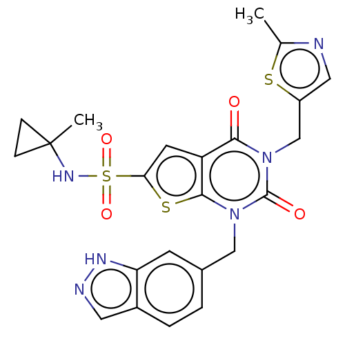 Chemical structure of BindingDB Monomer ID 658509