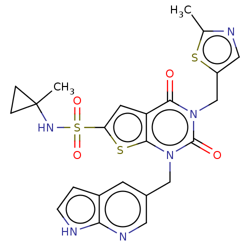 Chemical structure of BindingDB Monomer ID 658514