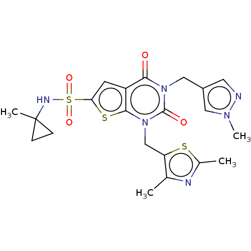 Chemical structure of BindingDB Monomer ID 658529