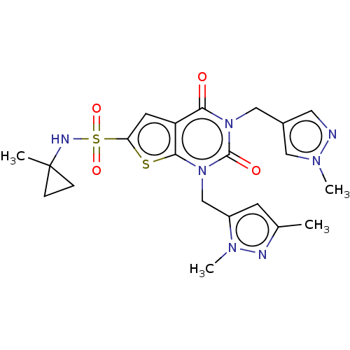 Chemical structure of BindingDB Monomer ID 658534