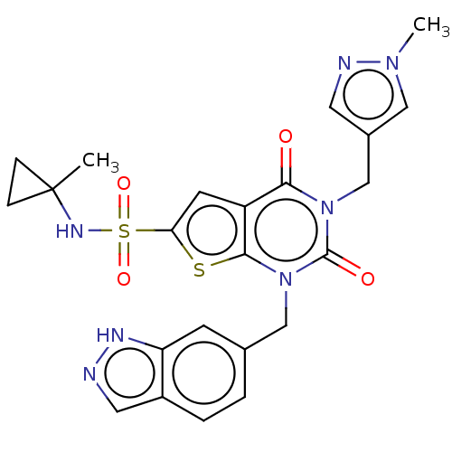 Chemical structure of BindingDB Monomer ID 658540