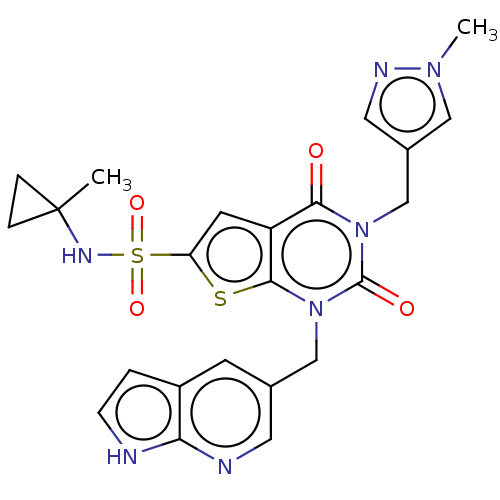 Chemical structure of BindingDB Monomer ID 658541
