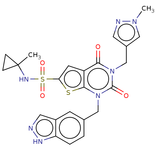 Chemical structure of BindingDB Monomer ID 658542