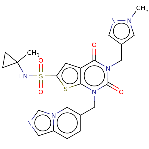 Chemical structure of BindingDB Monomer ID 658544