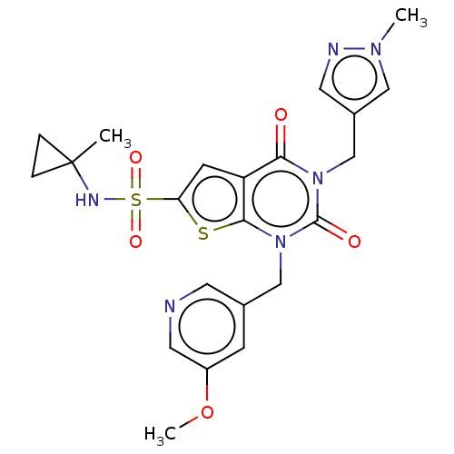 Chemical structure of BindingDB Monomer ID 658546