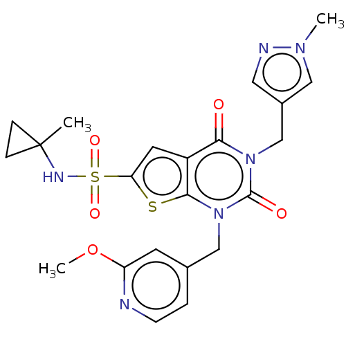 Chemical structure of BindingDB Monomer ID 658547