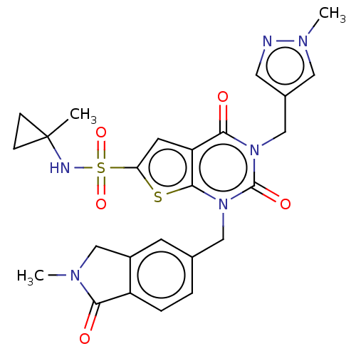 Chemical structure of BindingDB Monomer ID 658549