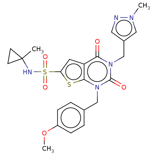 Chemical structure of BindingDB Monomer ID 658554