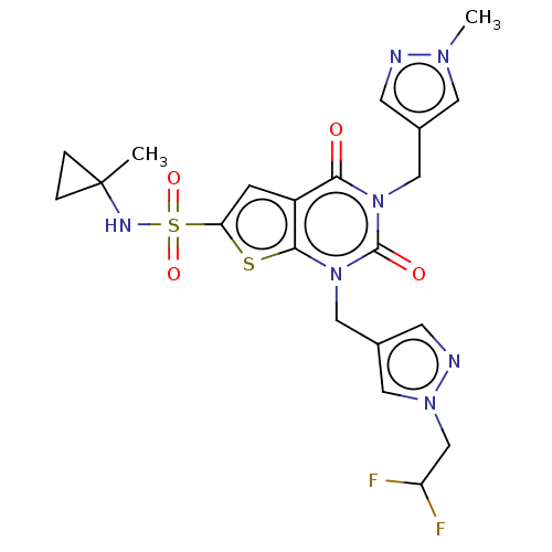 Chemical structure of BindingDB Monomer ID 658560