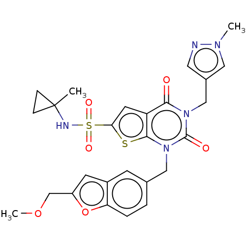 Chemical structure of BindingDB Monomer ID 658567