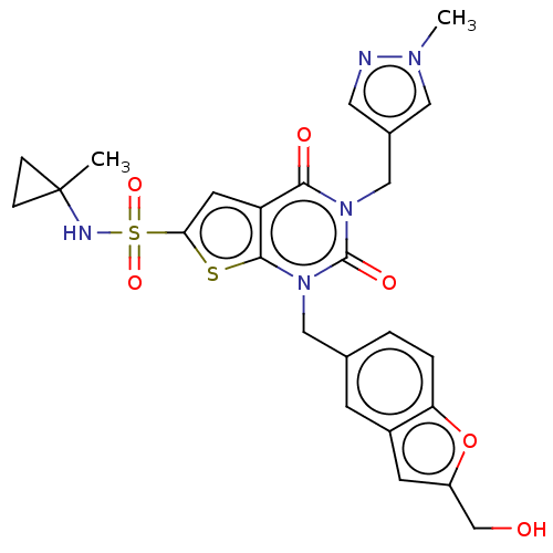 Chemical structure of BindingDB Monomer ID 658568