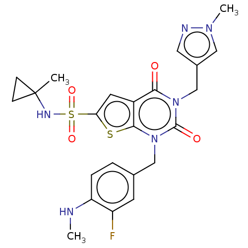 Chemical structure of BindingDB Monomer ID 658577