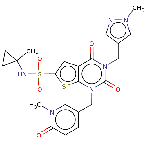 Chemical structure of BindingDB Monomer ID 658592
