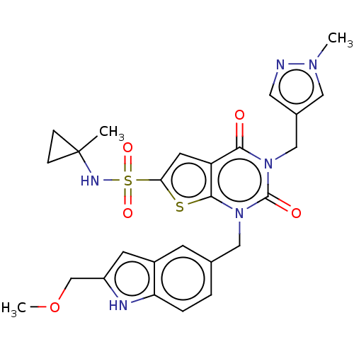 Chemical structure of BindingDB Monomer ID 658593